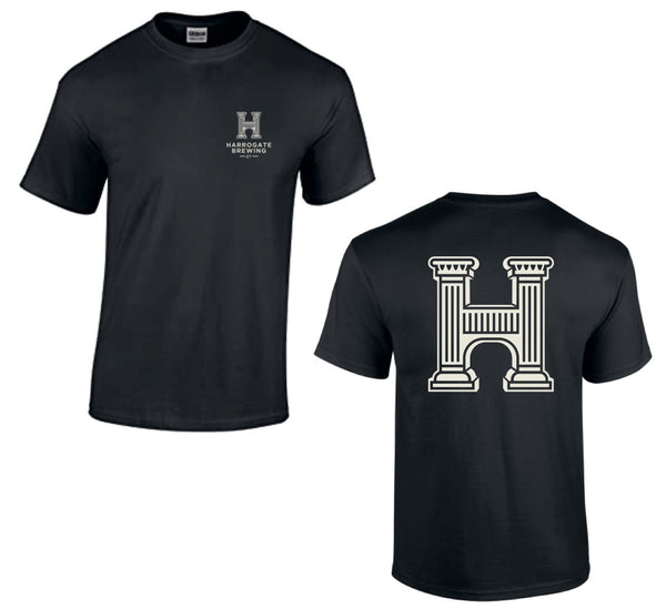 T-Shirt (Black w/ White)