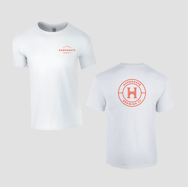 T-Shirt (White + Orange)